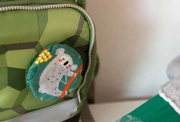 Passende Schulranzen Patches nähen